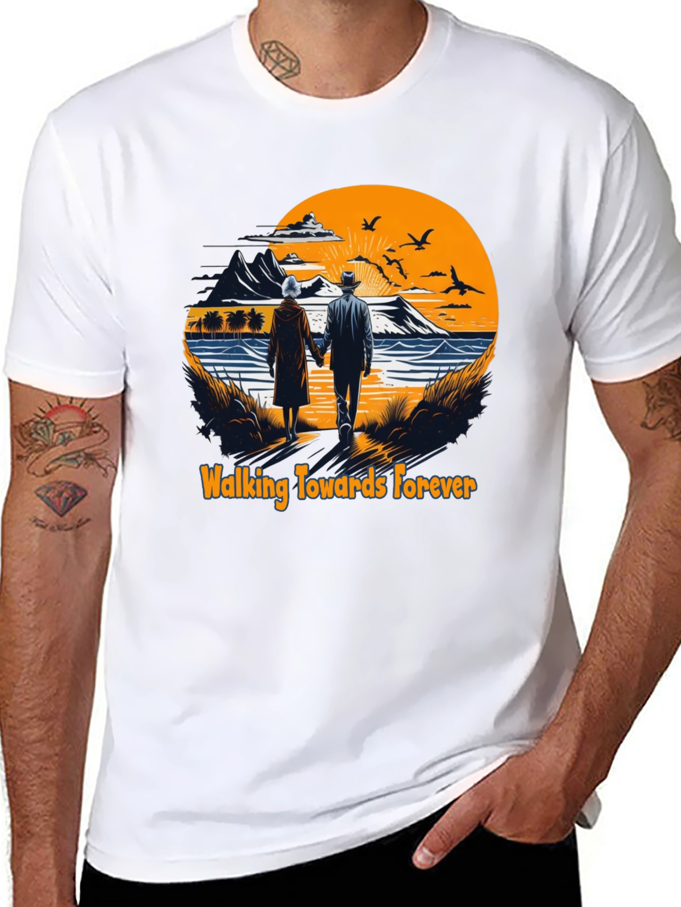 Walking Towards Forever Graphic Tee