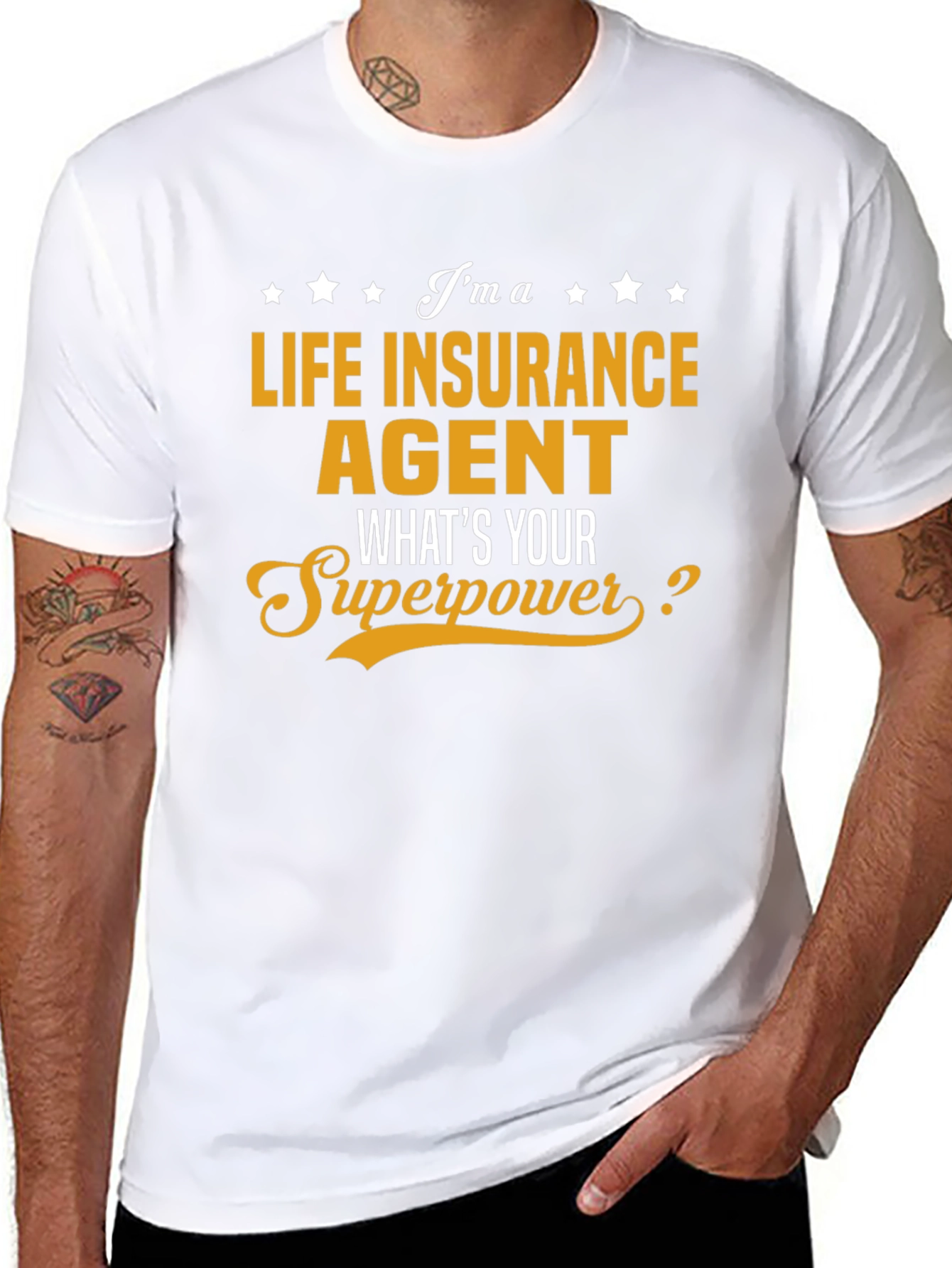 Life Insurance Agent Superpower T-Shirt