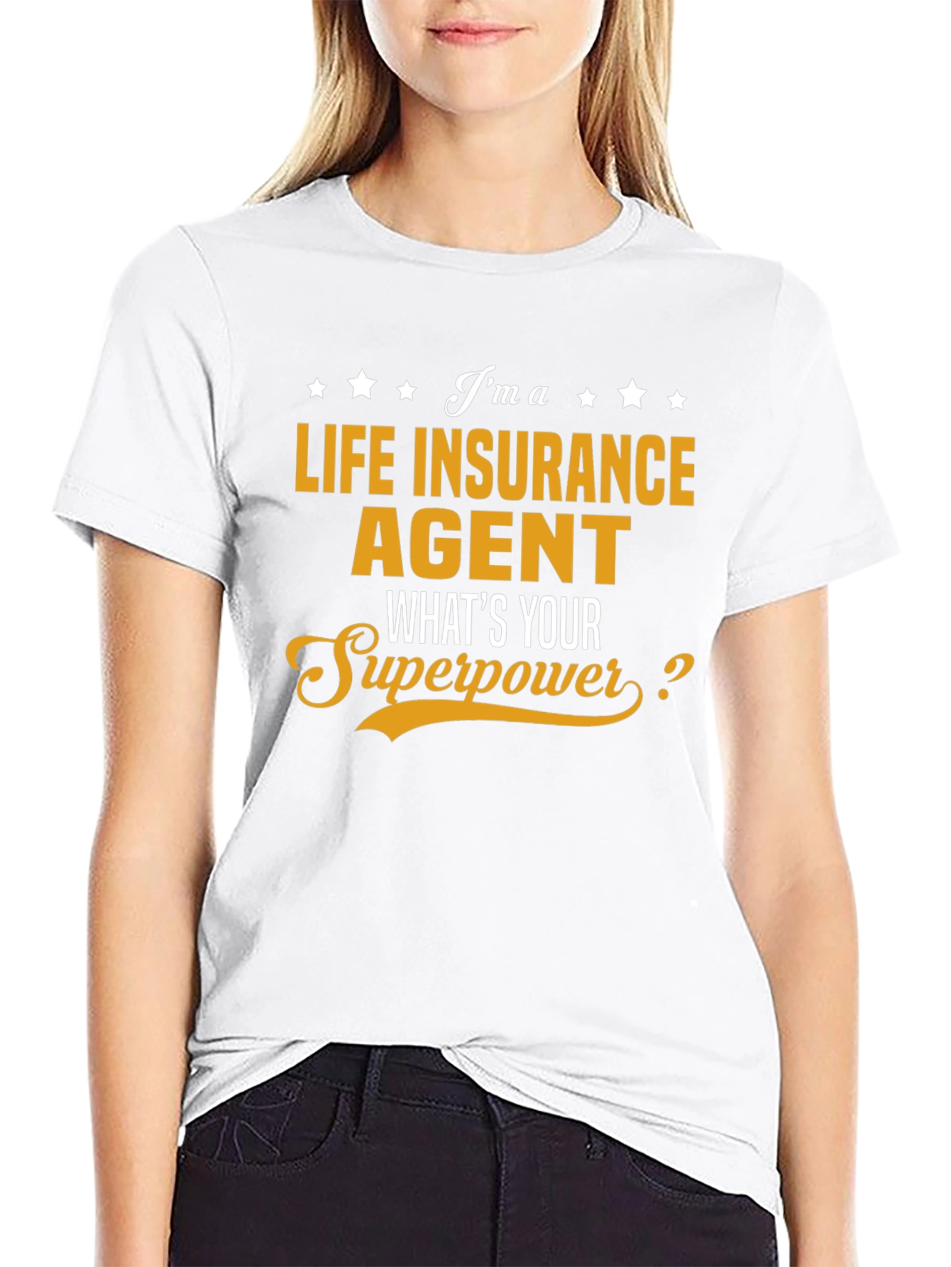 Life Insurance Agent Superpower T-Shirt