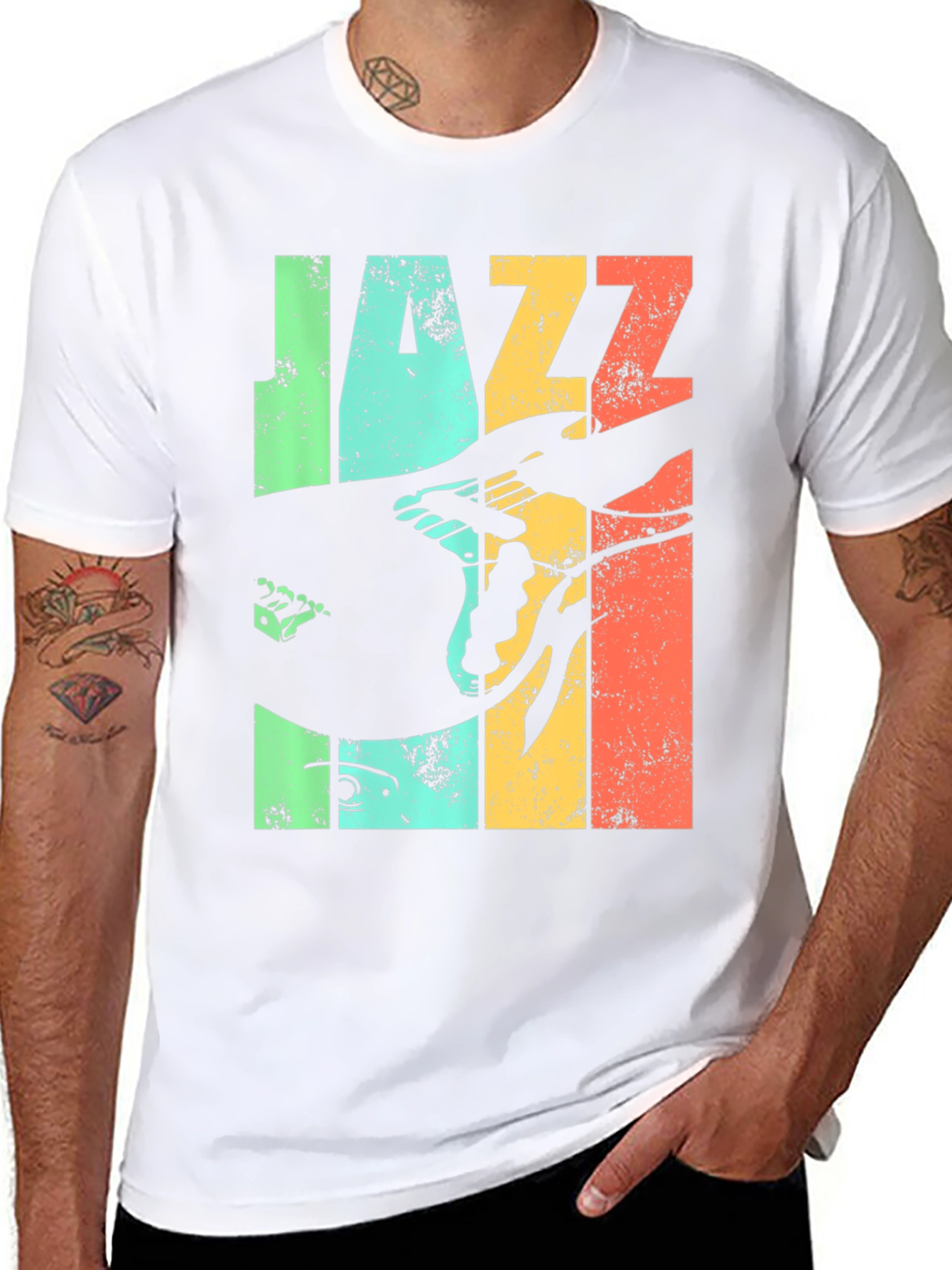 Vintage Jazz Guitar T-Shirt