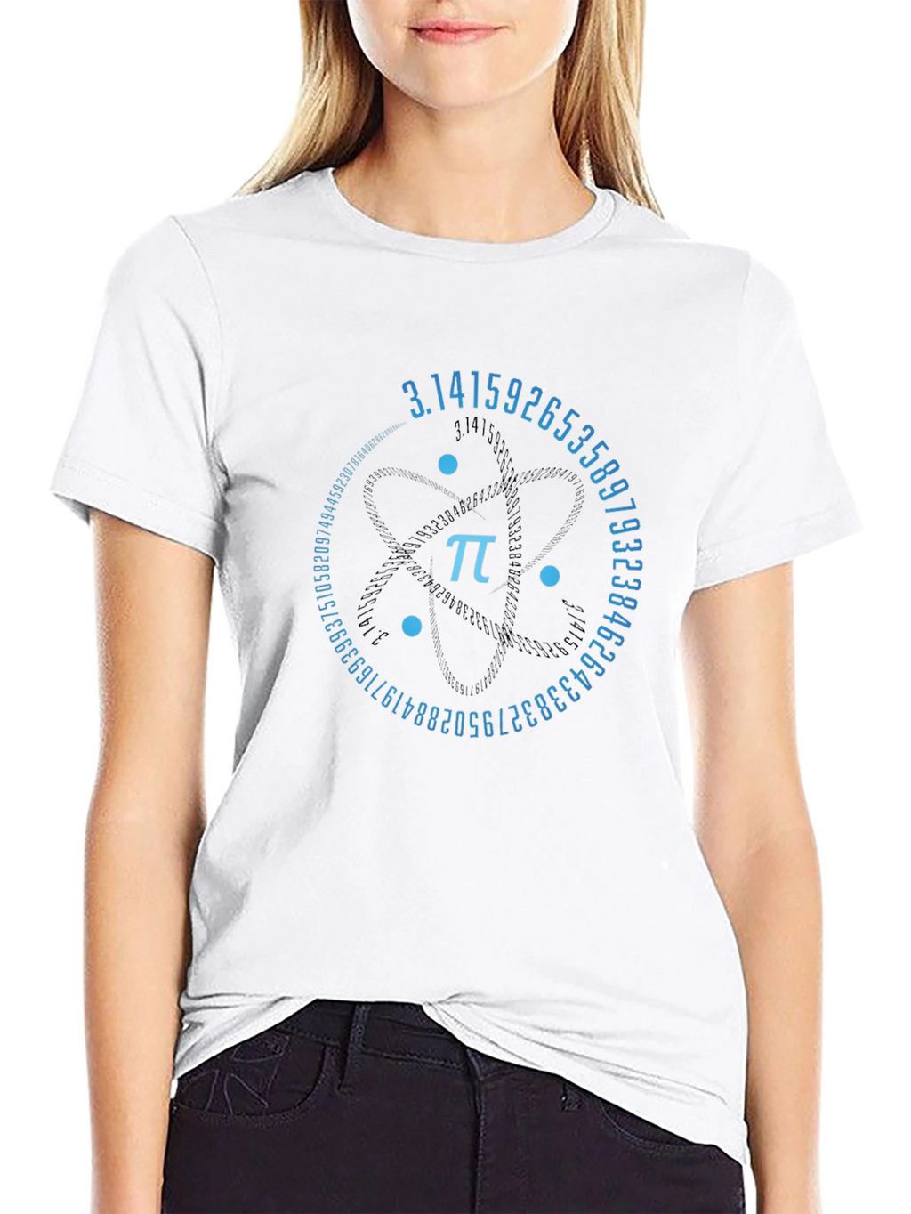 Pi Symbol Graphic T-Shirt