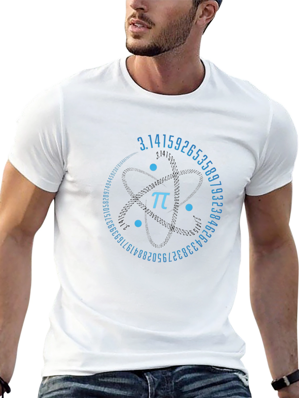 Pi Symbol Graphic T-Shirt