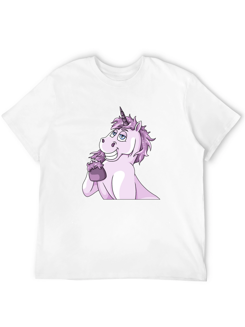 Unicorn Eating Ice Cream Graphic Tee