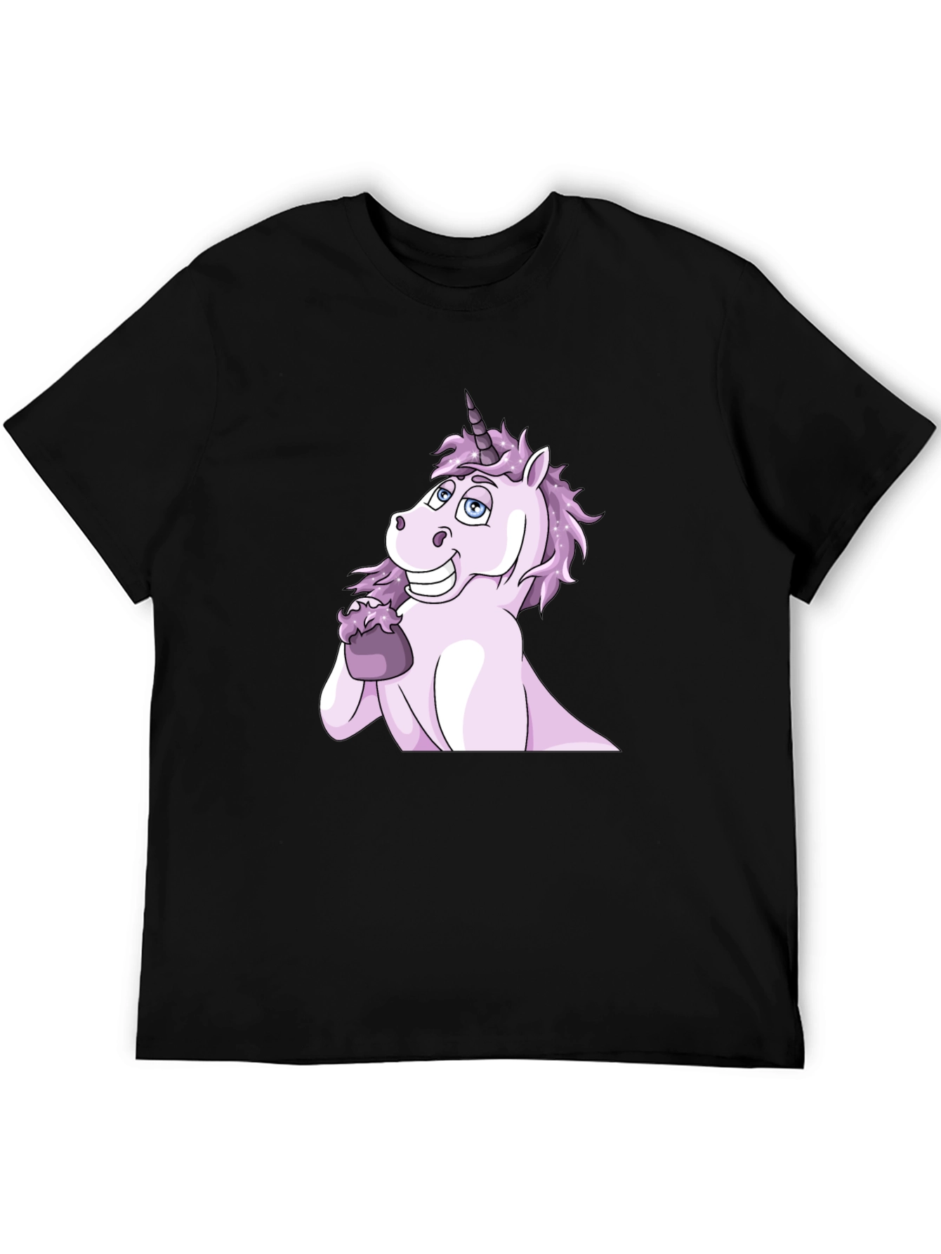 Unicorn Eating Ice Cream Graphic Tee
