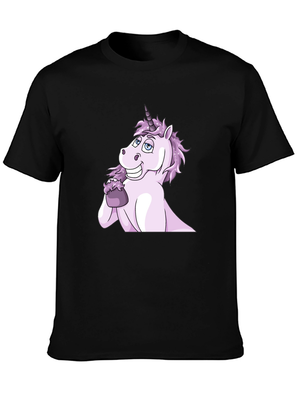 Unicorn Eating Ice Cream Graphic Tee