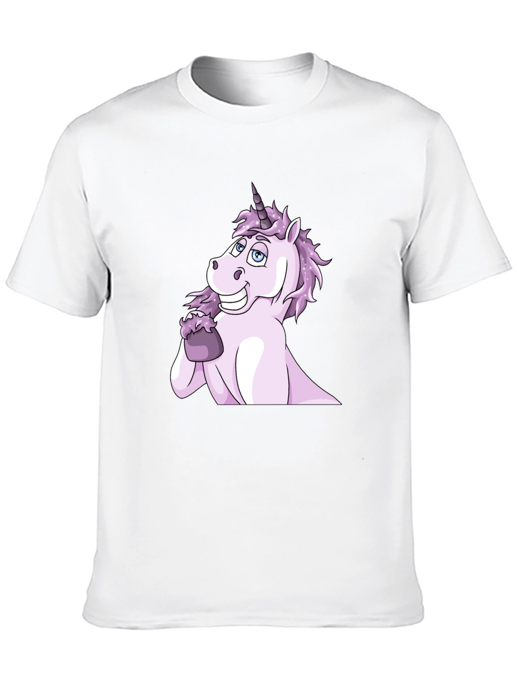 Unicorn Eating Ice Cream Graphic Tee