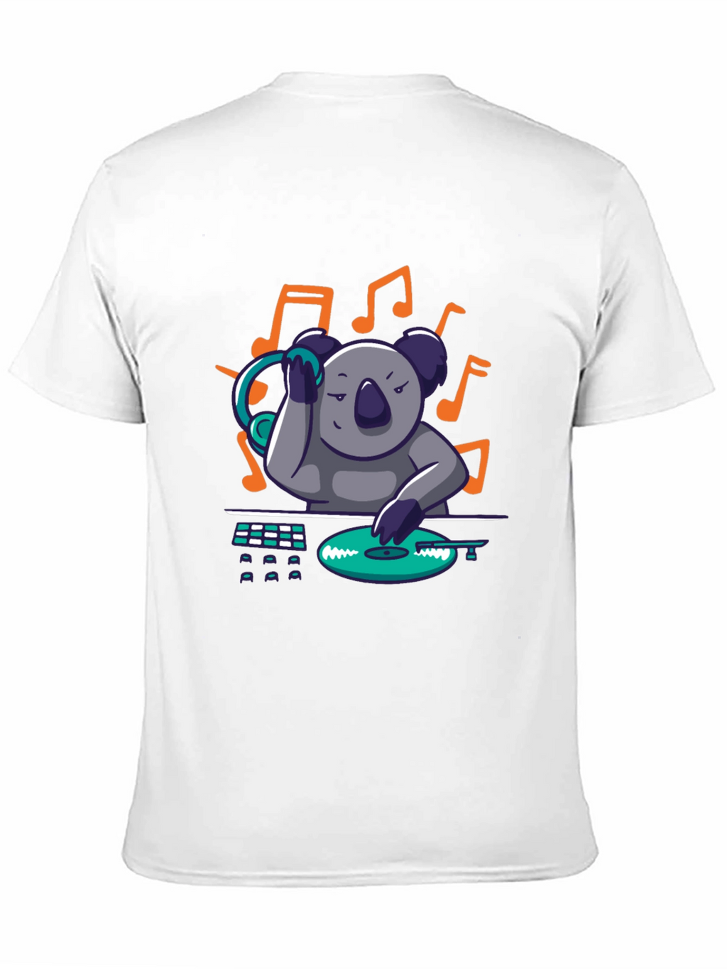 DJ Koala Graphic Tee - Music Lovers T-Shirt