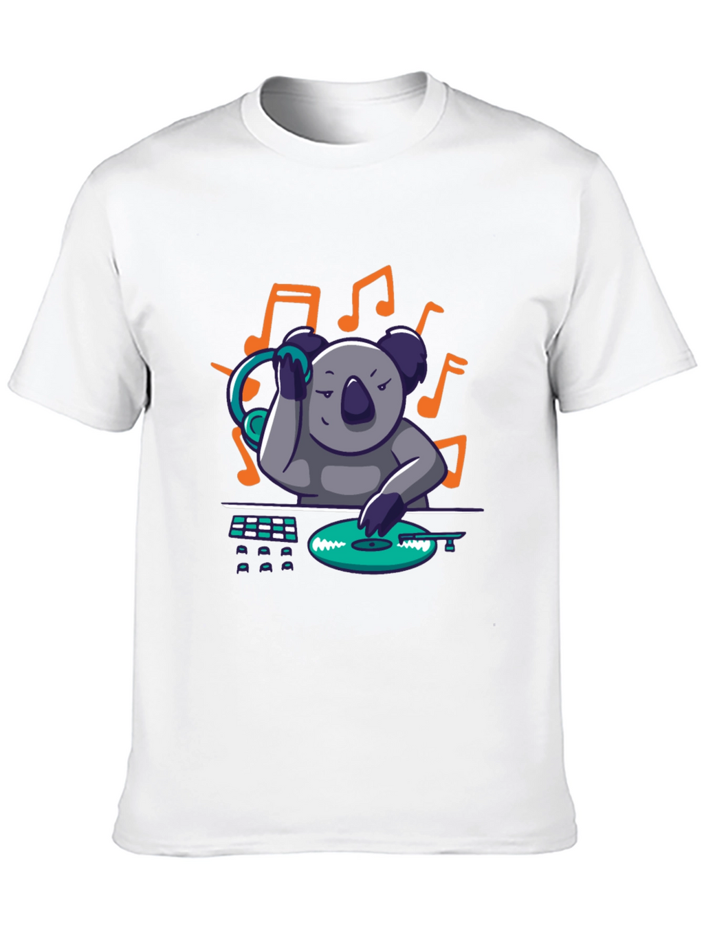 DJ Koala Graphic Tee - Music Lovers T-Shirt