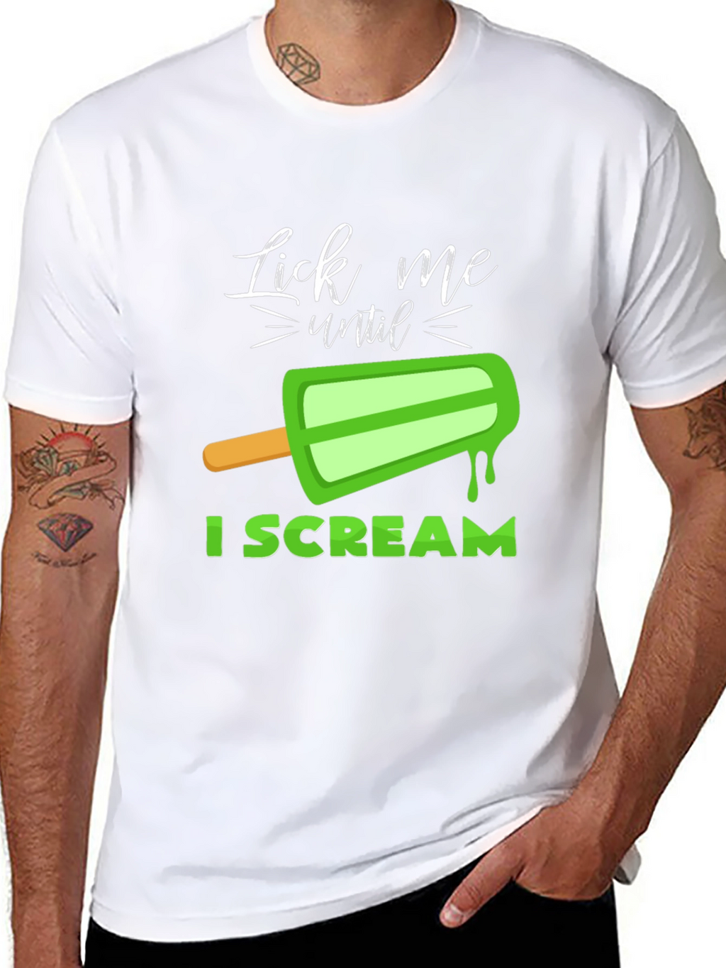 Lick Me Until I Scream Graphic T-Shirt