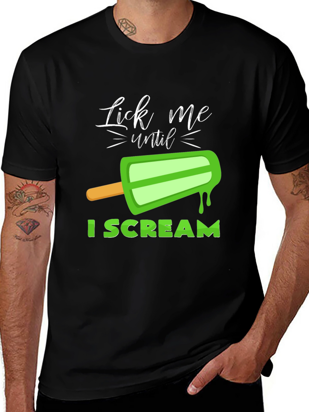 Lick Me Until I Scream Graphic T-Shirt