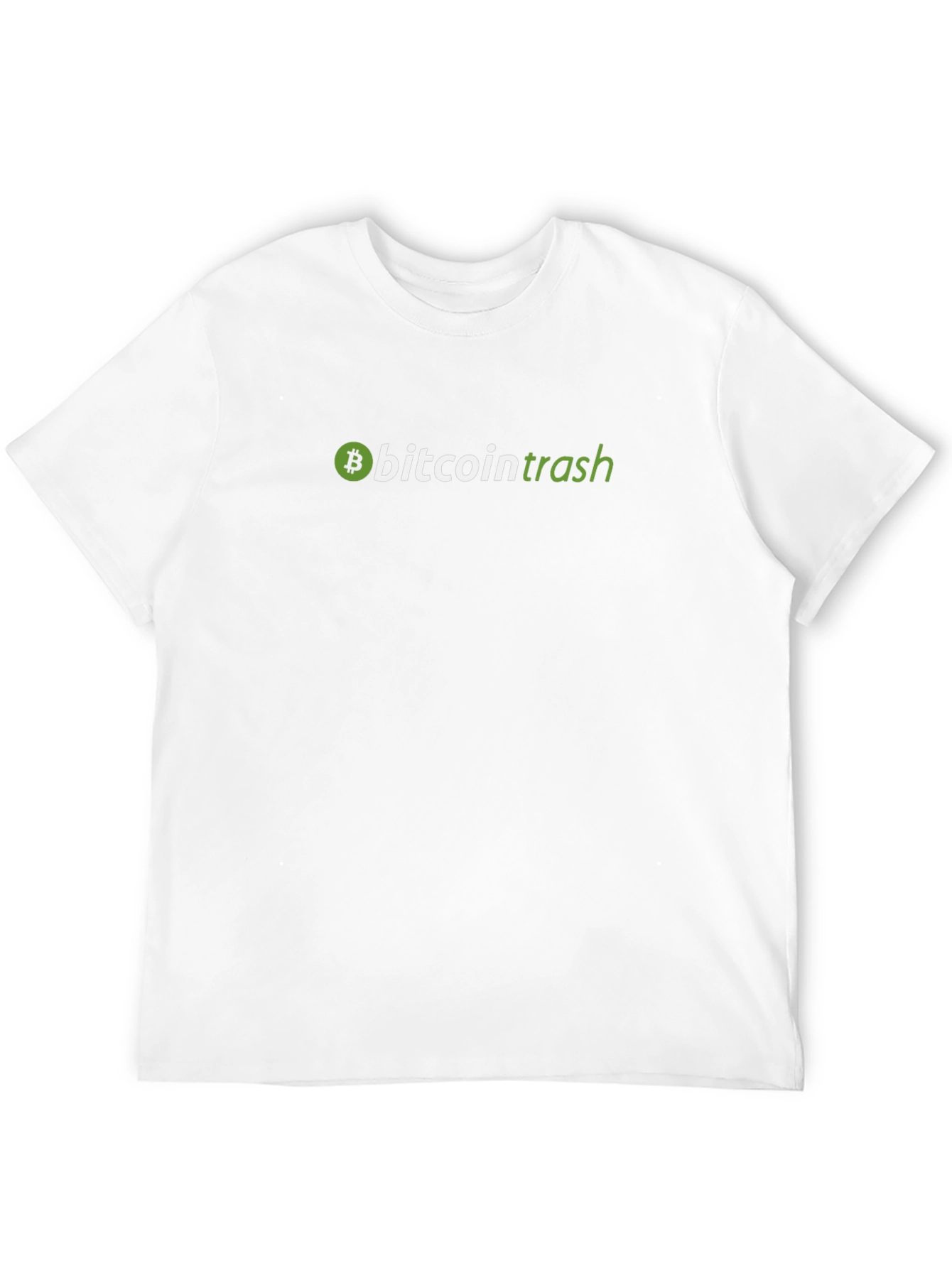 BitcoinTrash Black T-Shirt - Crypto Humor Tee