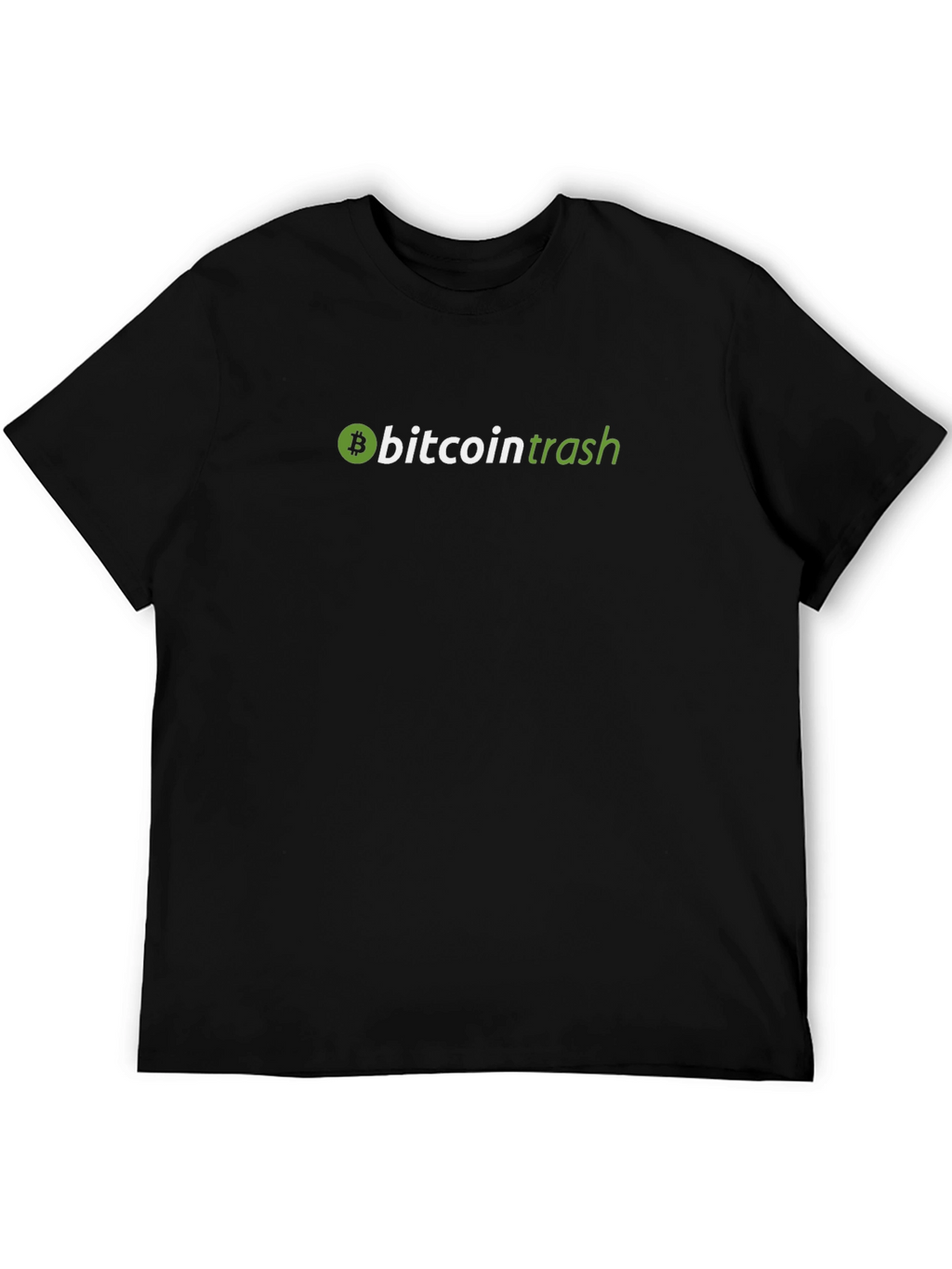 BitcoinTrash Black T-Shirt - Crypto Humor Tee
