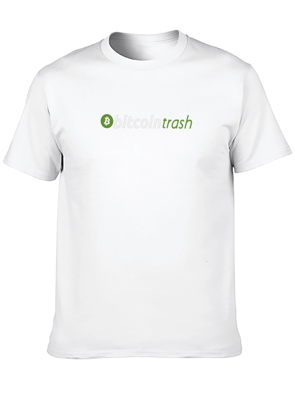 BitcoinTrash Black T-Shirt - Crypto Humor Tee