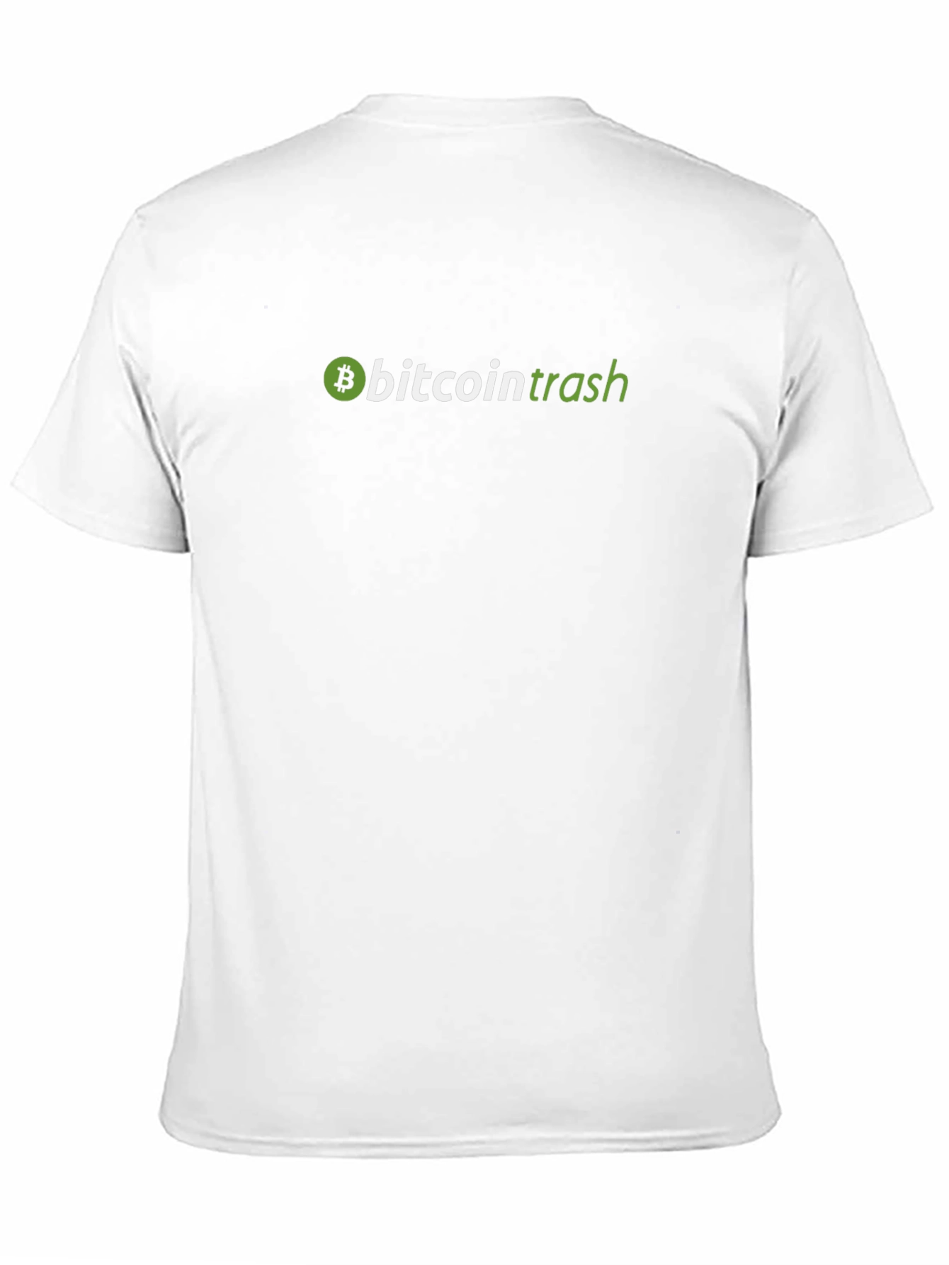BitcoinTrash Black T-Shirt - Crypto Humor Tee