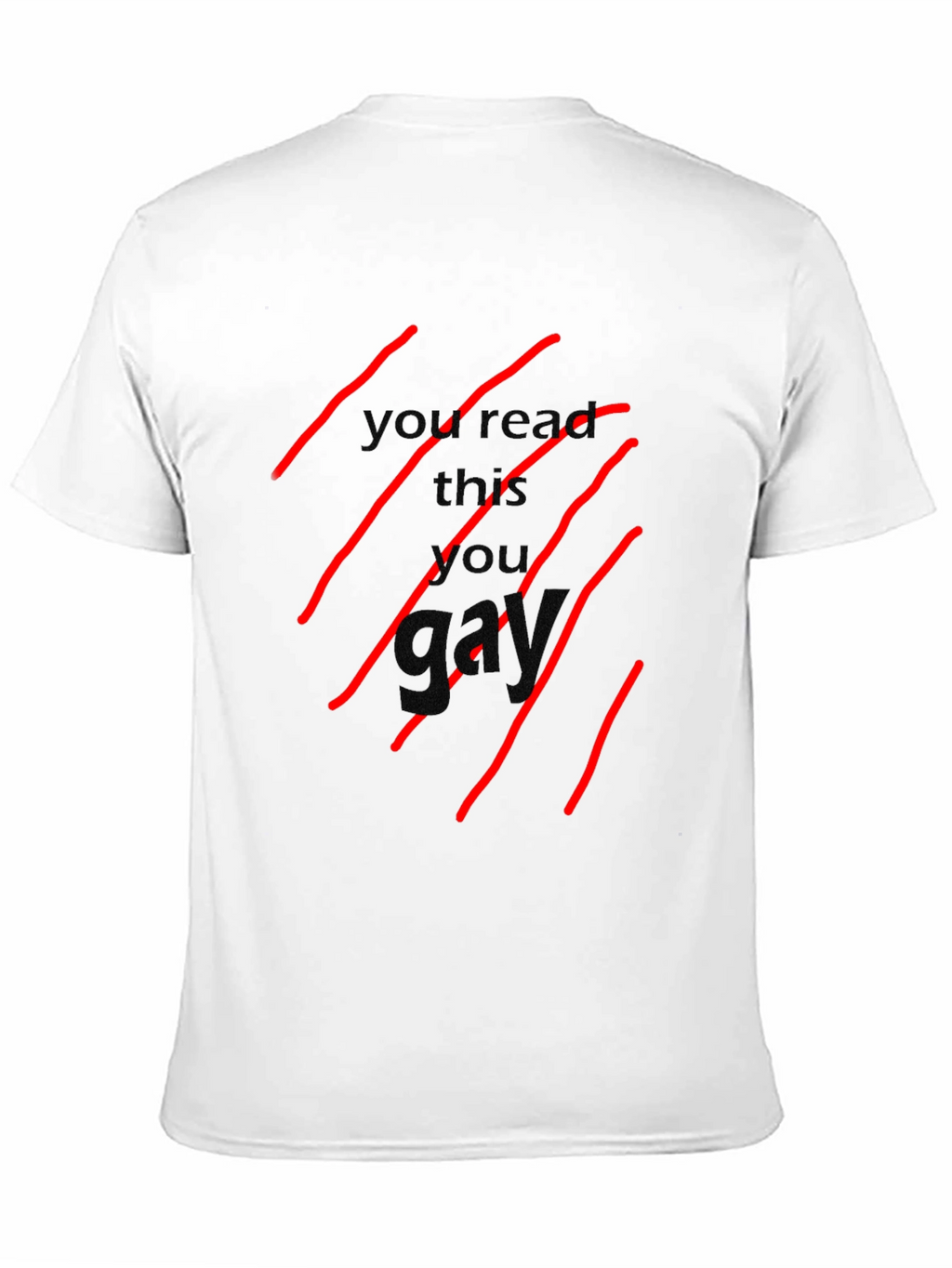 Edgy Graphic Black T-Shirt
