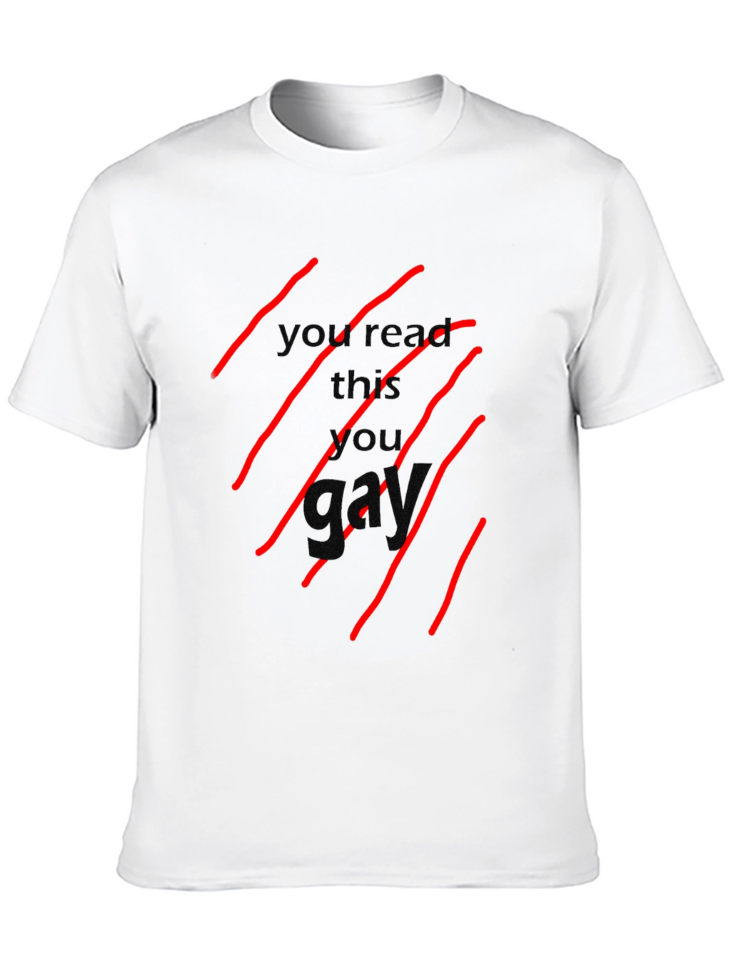 Edgy Graphic Black T-Shirt