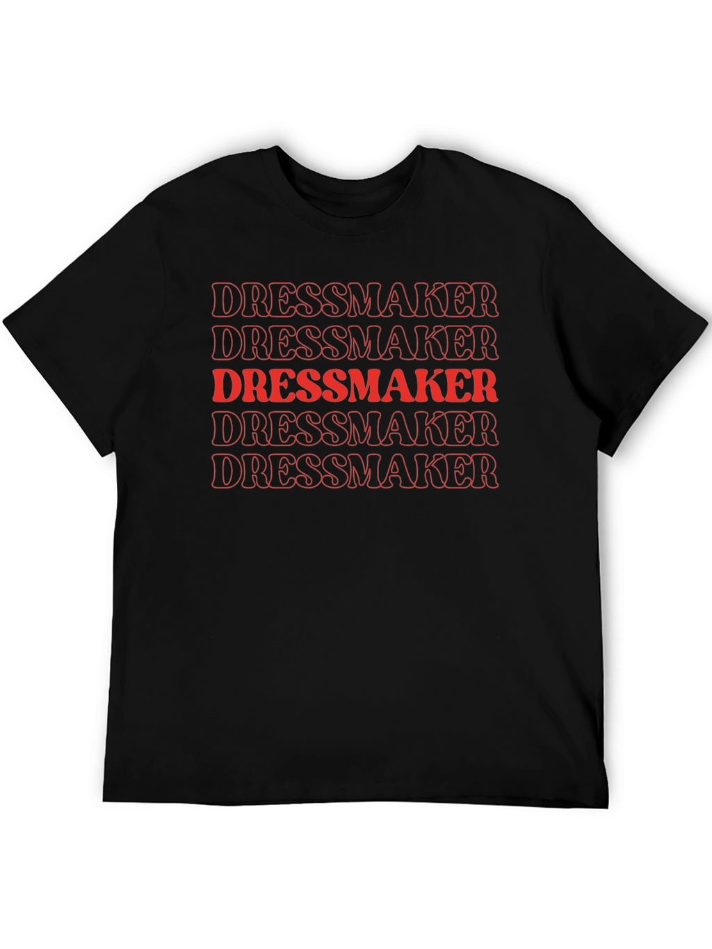 Dressmaker Retro Graphic T-Shirt - Bold Design