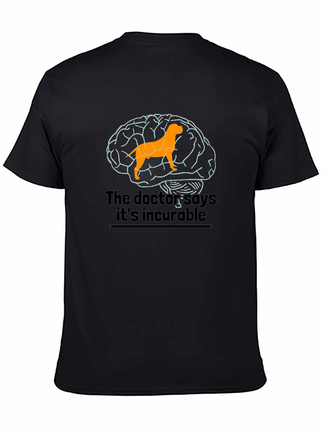 Dog Brain Humor T-Shirt
