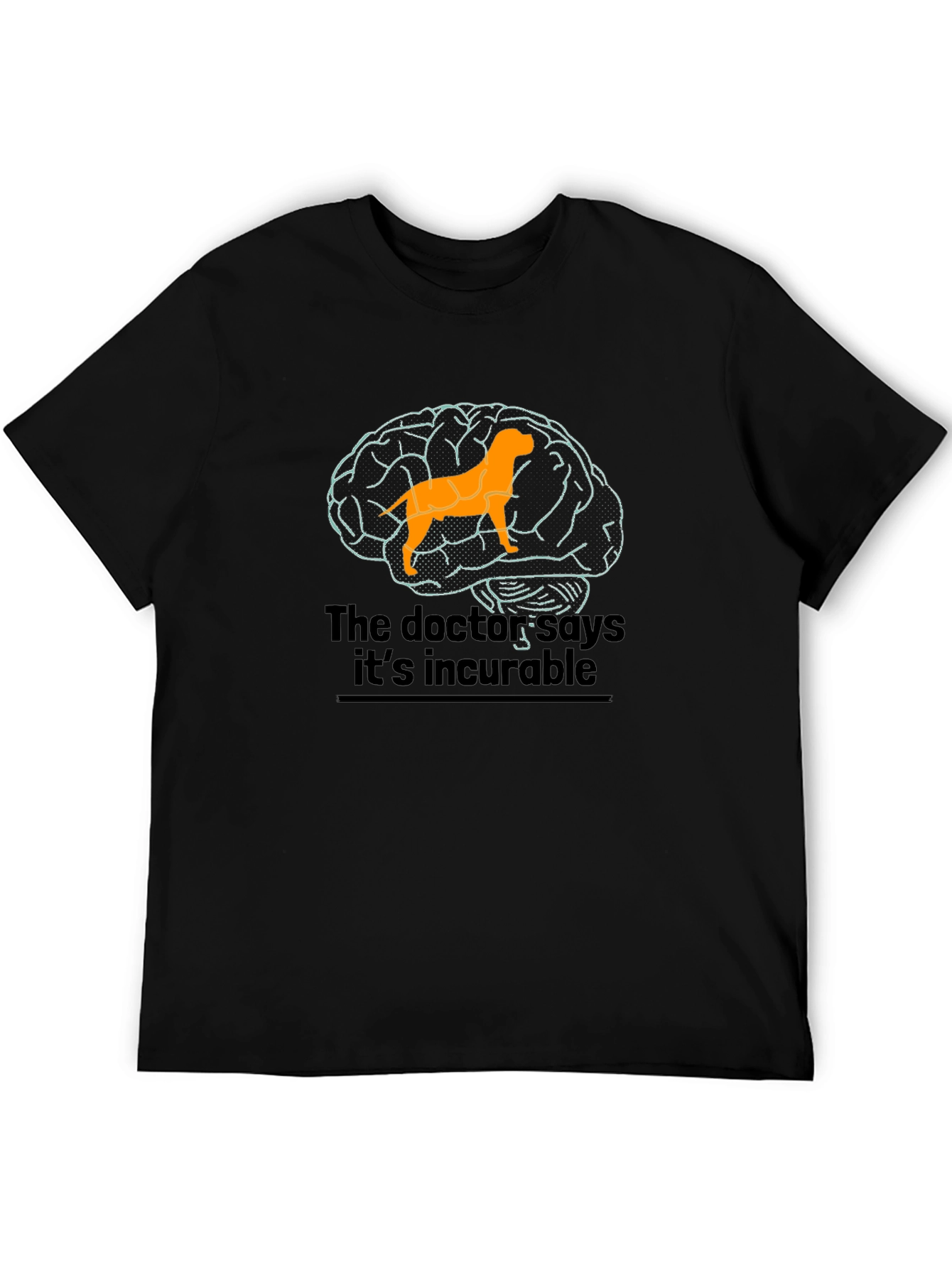 Dog Brain Humor T-Shirt