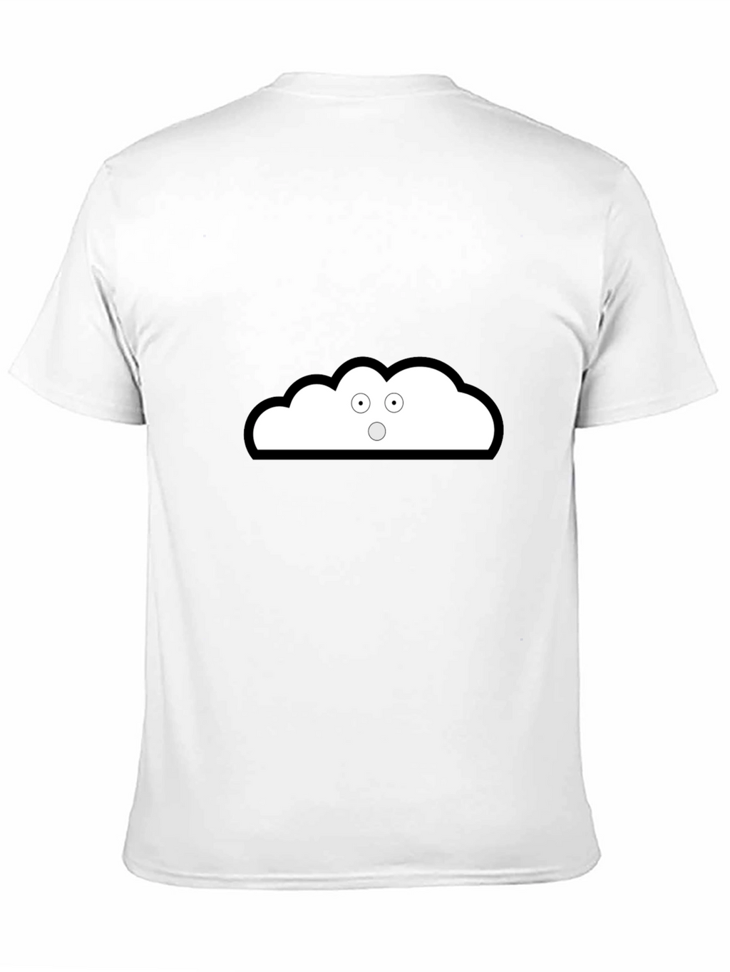 Cloud Graphic Black T-Shirt - Unique Style