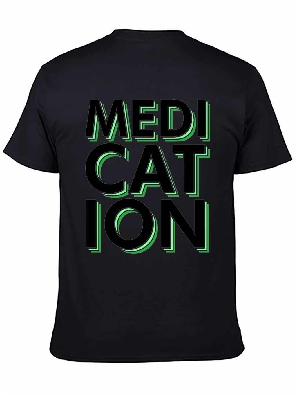 Medication Graphic Tee - Trendy Statement Shirt