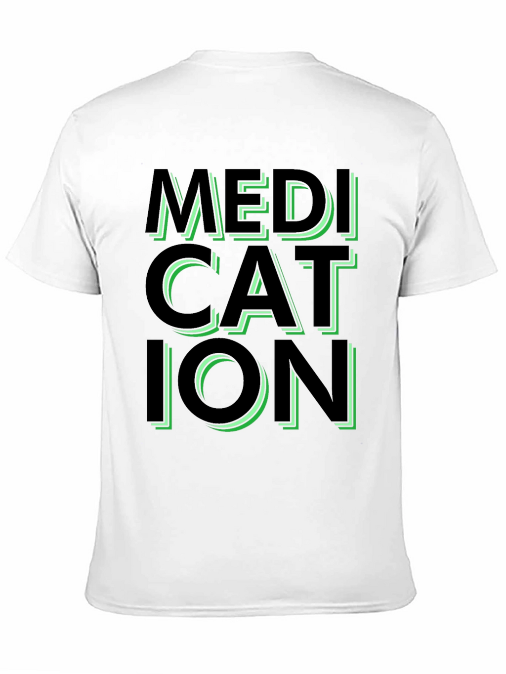 Medication Graphic Tee - Trendy Statement Shirt