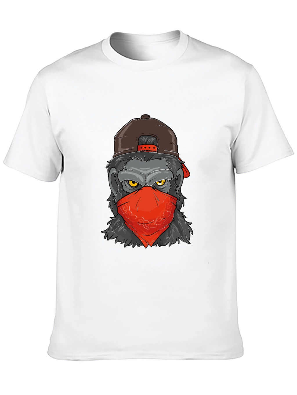 Cool Gorilla Graphic Tee - Mens Black T-Shirt