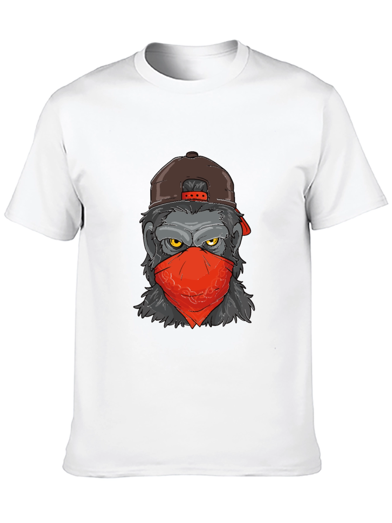 Cool Gorilla Graphic Tee - Mens Black T-Shirt