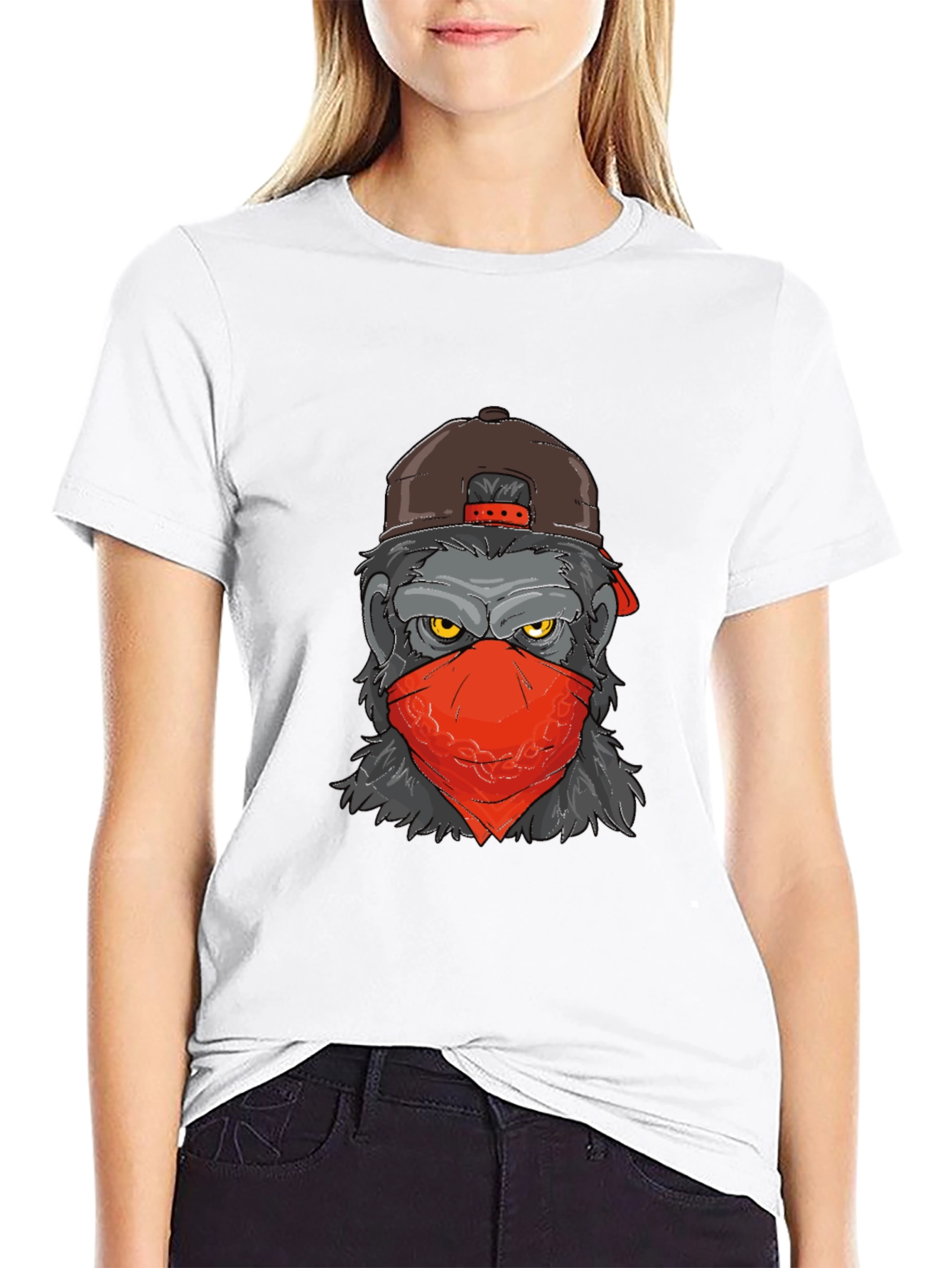 Cool Gorilla Graphic Tee - Mens Black T-Shirt