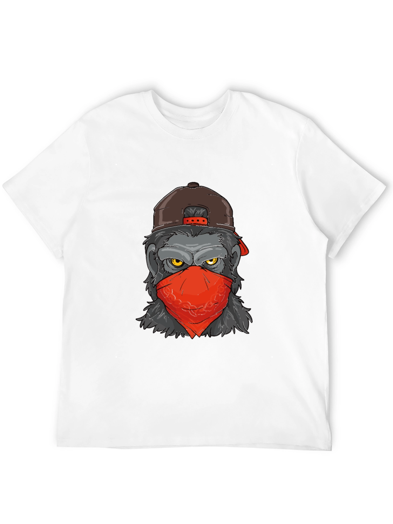 Cool Gorilla Graphic Tee - Mens Black T-Shirt