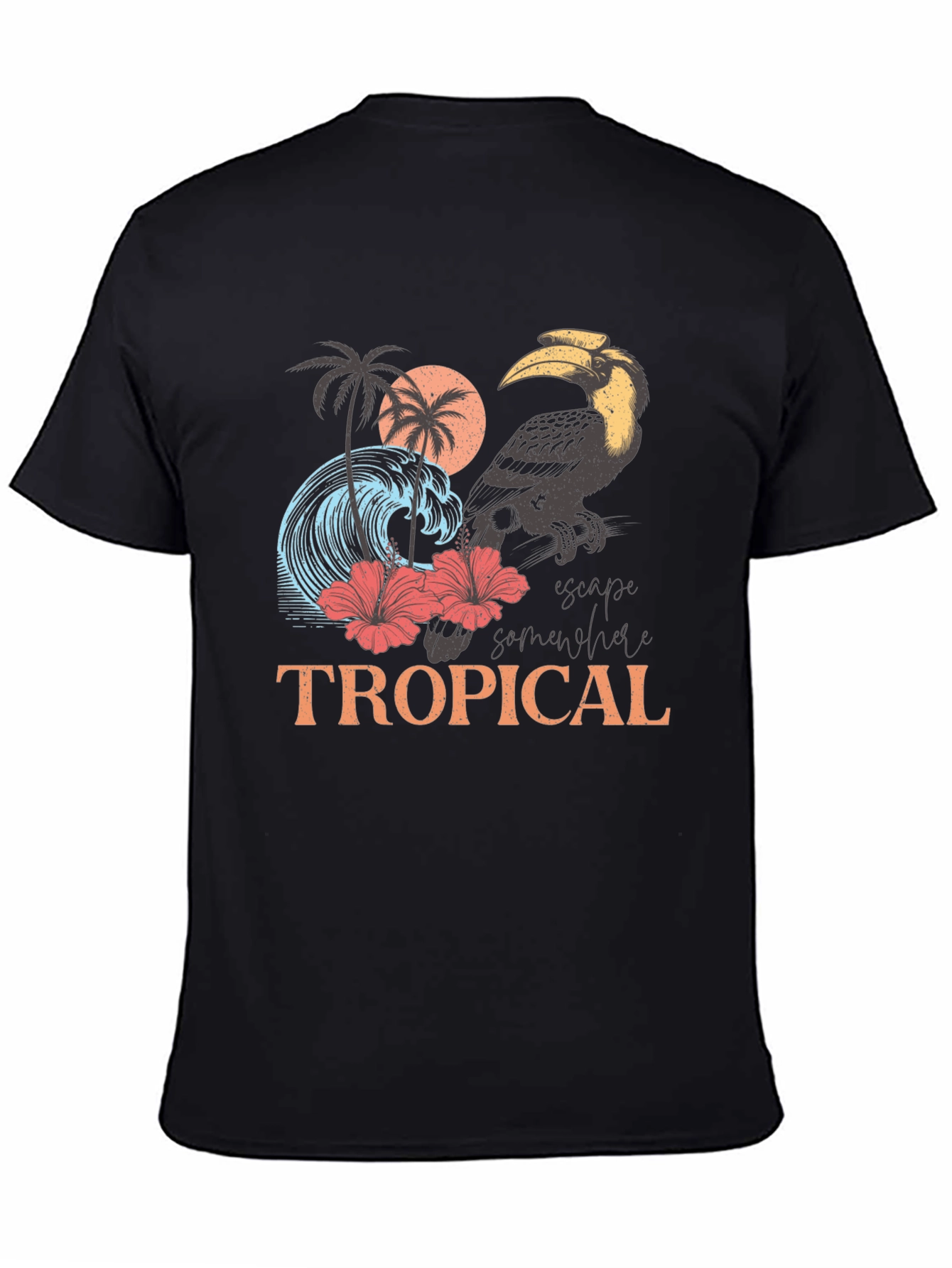 Tropical Graphic T-Shirt | Island Getaway Tee