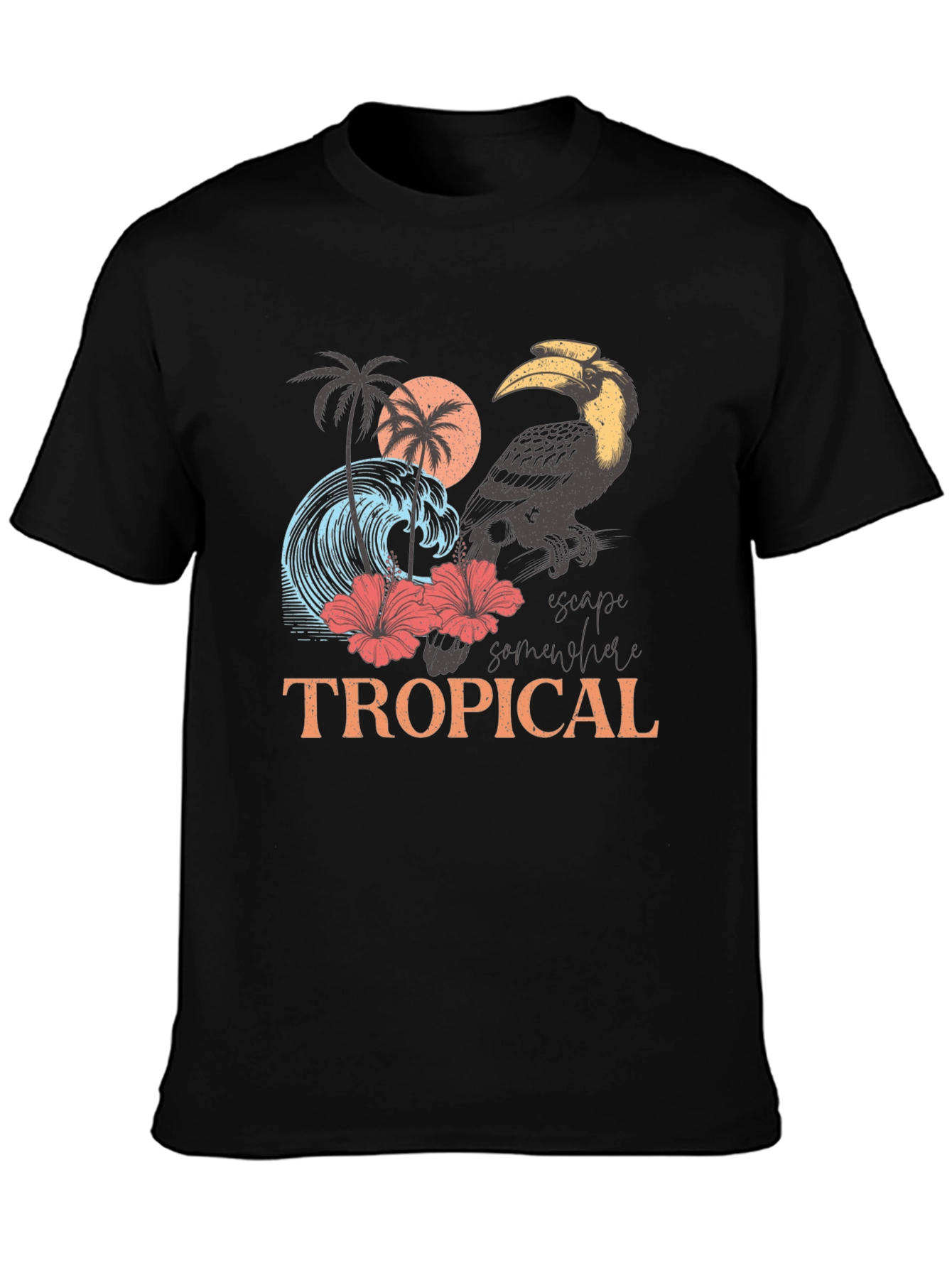 Tropical Graphic T-Shirt | Island Getaway Tee