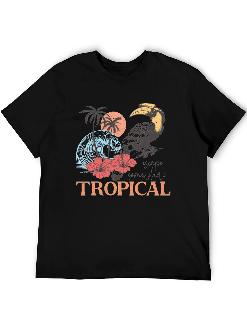 Tropical Graphic T-Shirt | Island Getaway Tee