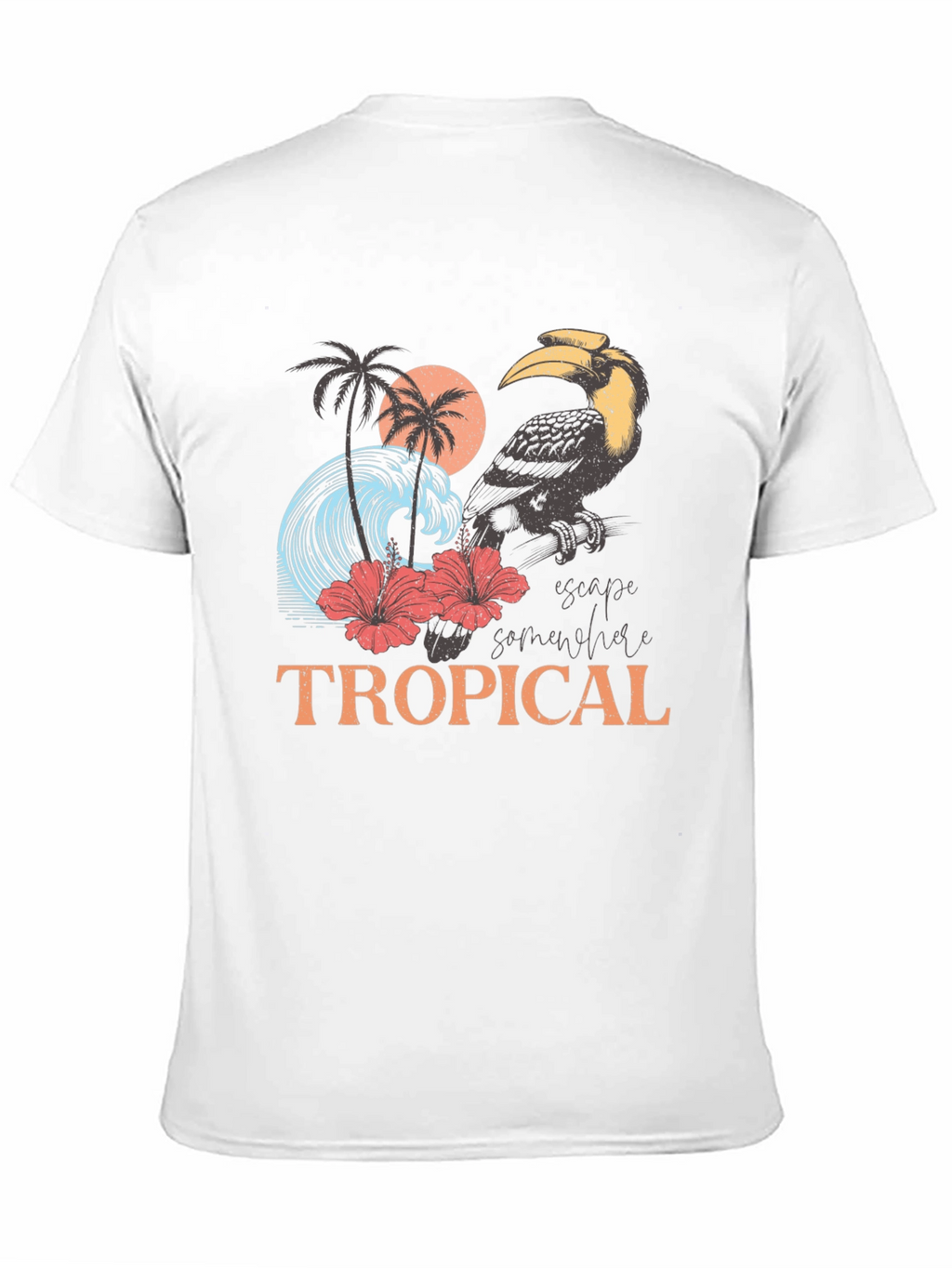 Tropical Graphic T-Shirt | Island Getaway Tee