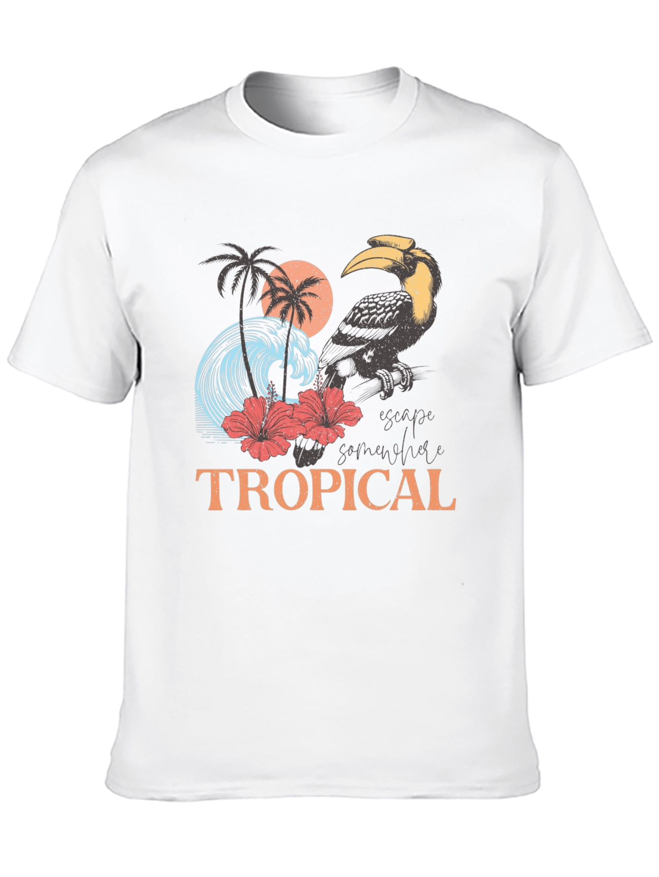 Tropical Graphic T-Shirt | Island Getaway Tee