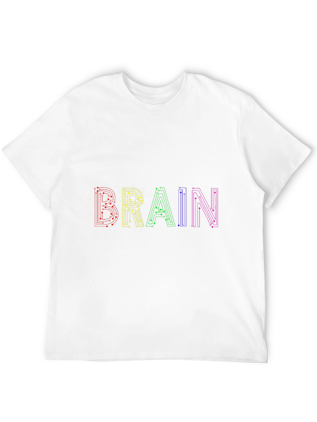 Circuit Brain T-Shirt - Black