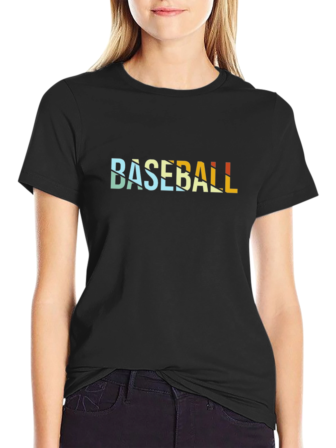 Retro Baseball Graphic T-Shirt