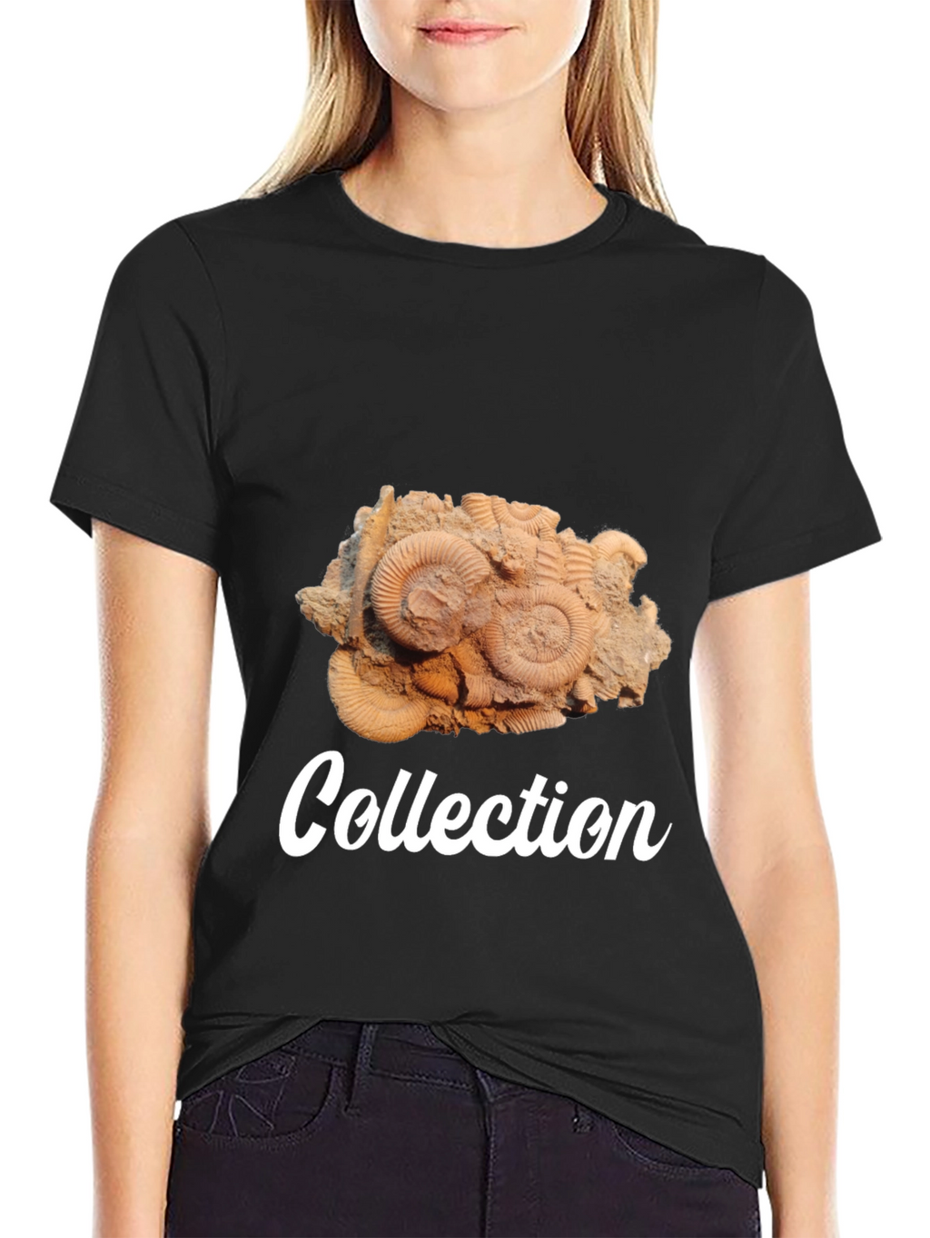 Fossil Collection Black T-Shirt