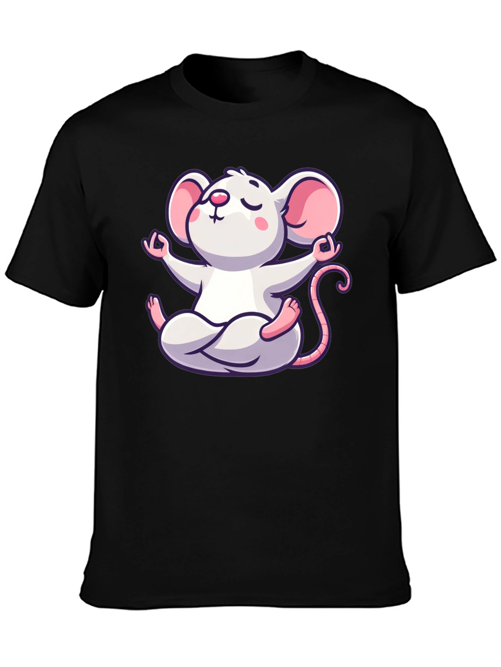 Zen Mouse Graphic T-Shirt