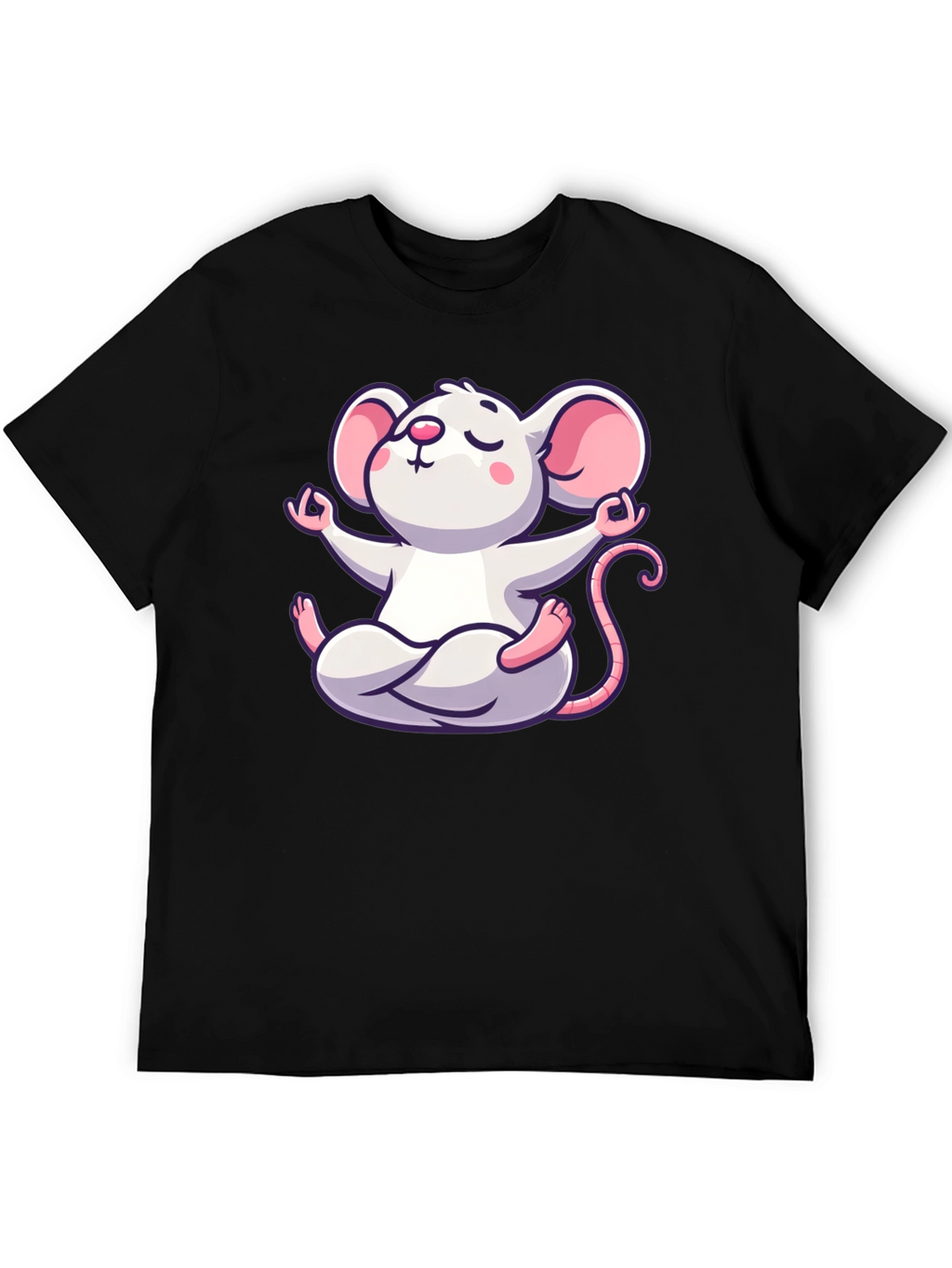 Zen Mouse Graphic T-Shirt