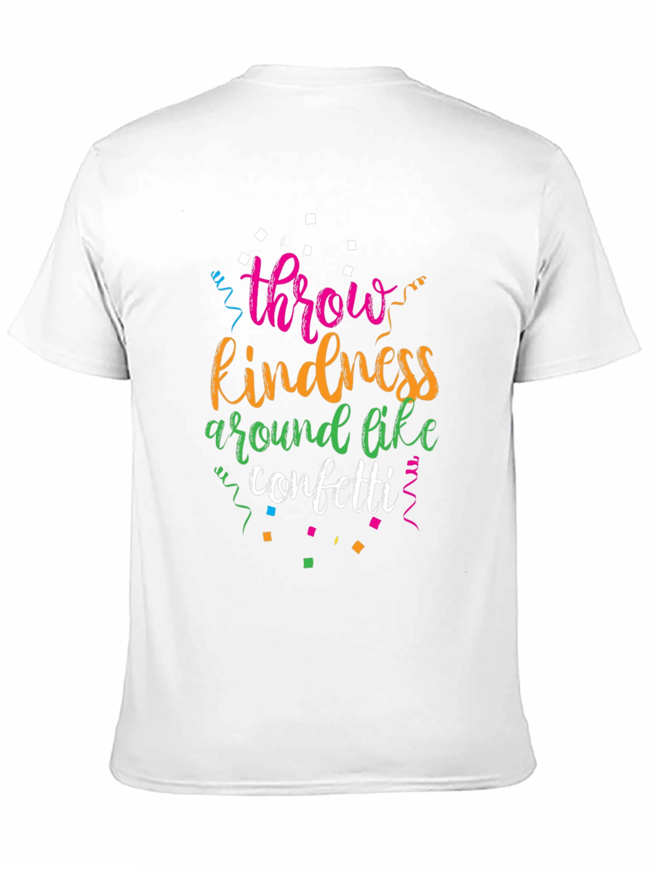 Throw Kindness Around Like Confetti Black T-Shirt