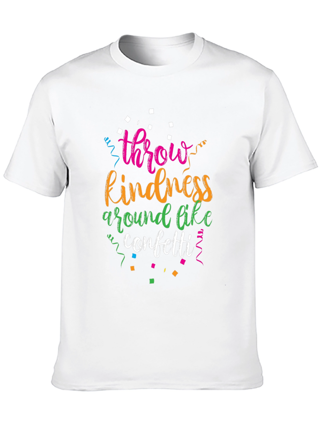 Throw Kindness Around Like Confetti Black T-Shirt