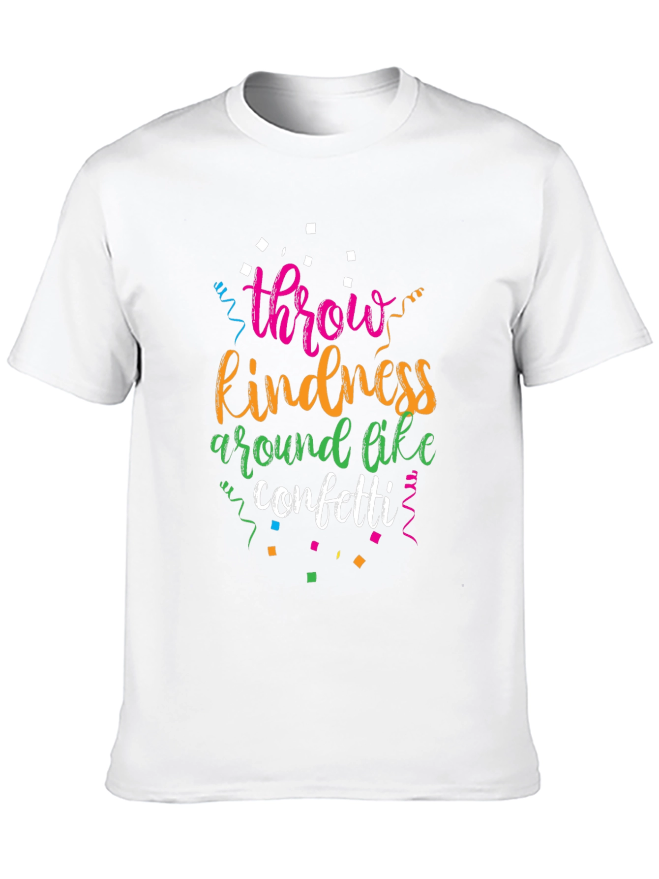 Throw Kindness Around Like Confetti Black T-Shirt