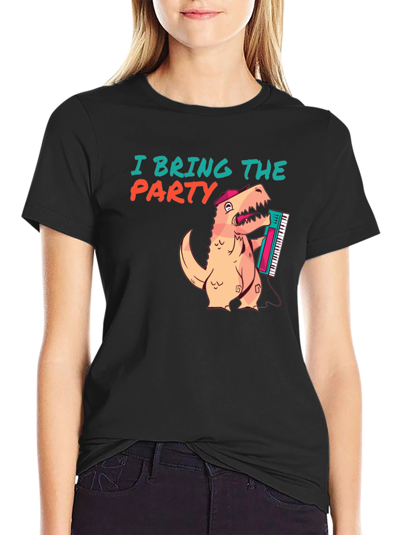 I Bring The Party Dinosaur T-Shirt