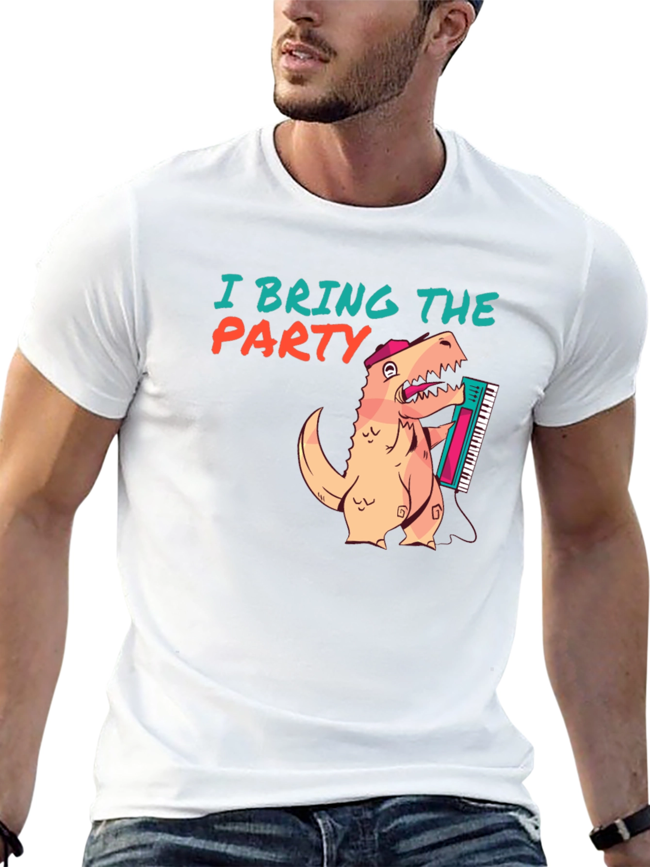 I Bring The Party Dinosaur T-Shirt