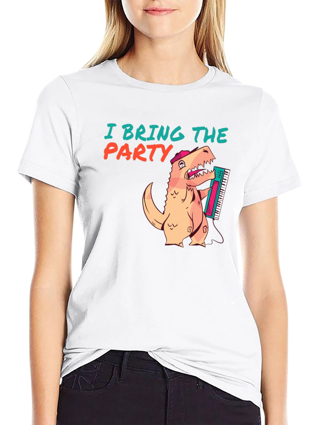 I Bring The Party Dinosaur T-Shirt