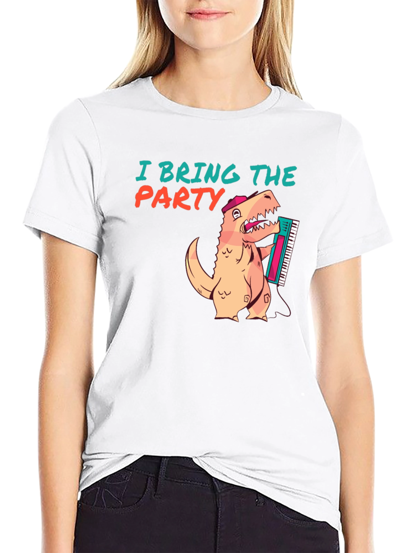 I Bring The Party Dinosaur T-Shirt