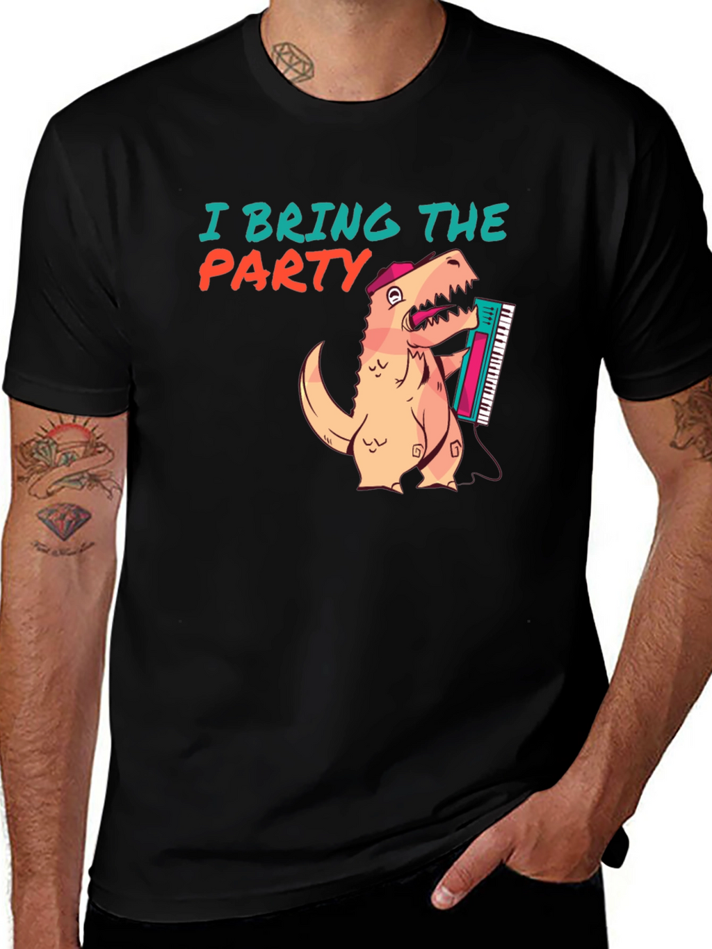 I Bring The Party Dinosaur T-Shirt