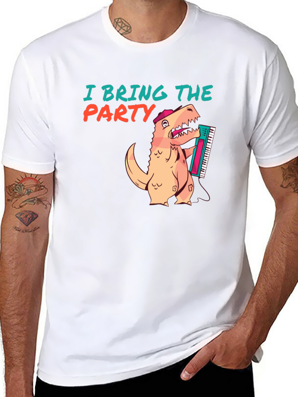 I Bring The Party Dinosaur T-Shirt