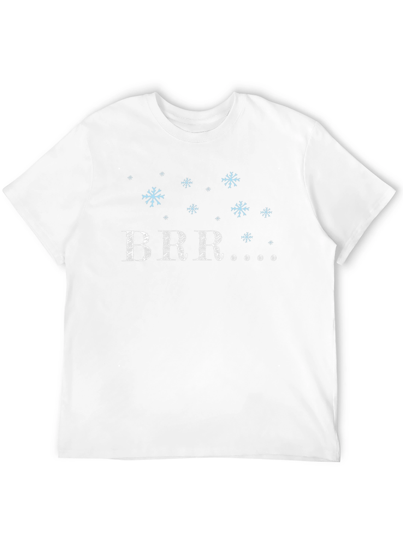 BRR Snowflake Graphic Tee - Winter Chill T-Shirt